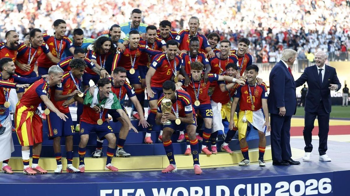 Trump quería su foto con España en la final del Mundial... y se llevó un abucheo