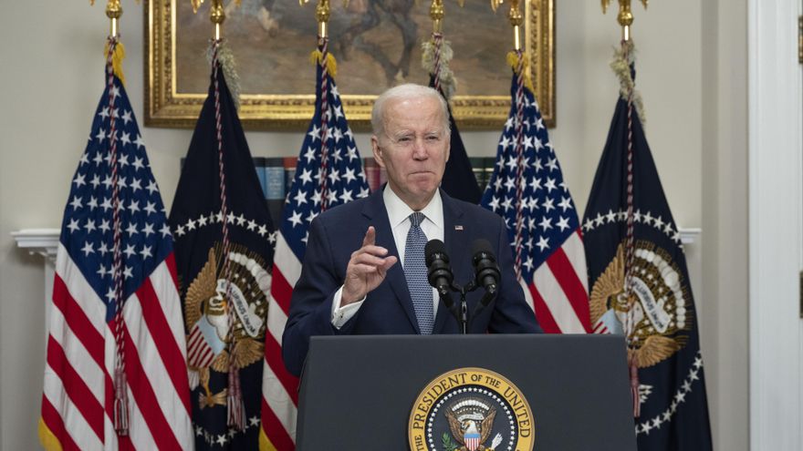 Imagen de archivo del presidente de EE.UU., Joe Biden. EFE/Bonnie Cash/ POOL