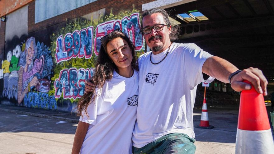 Nace Jam León, un fuero de artistas del grafiti con música y artesanía en una vieja fábrica abandonada de la capital