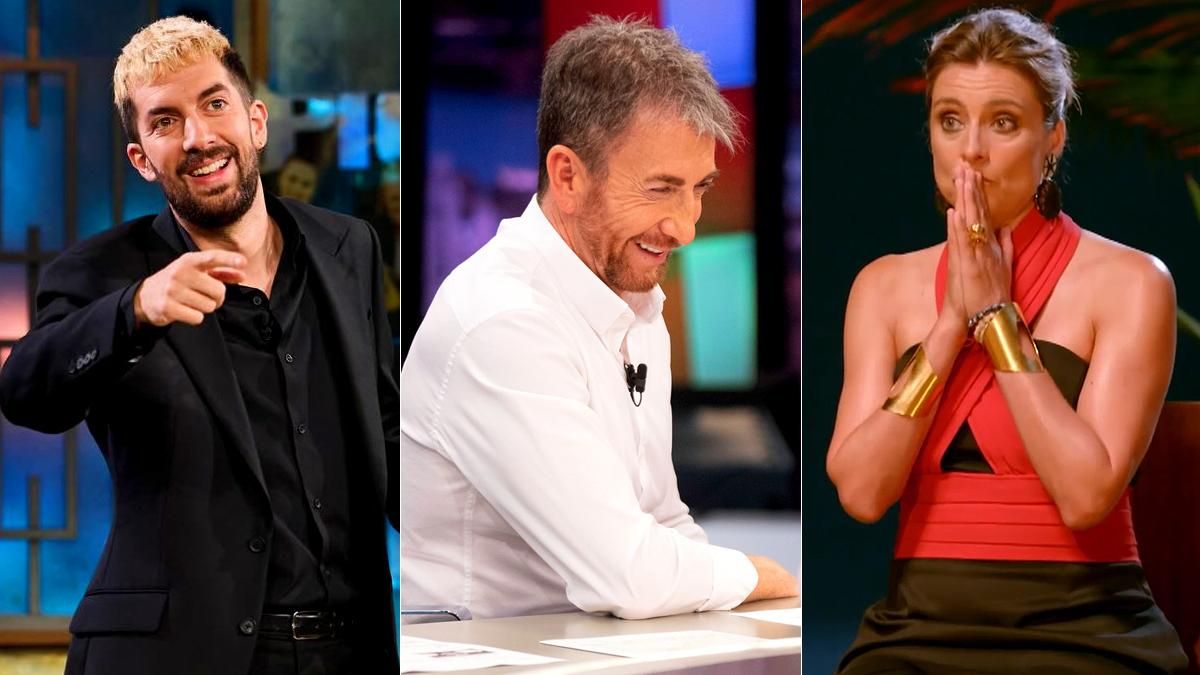 'La Revuelta' (12.1%) canta victoria por sorpresa ante 'El Hormiguero' y las 'Tentaciones' en un access de foto finish