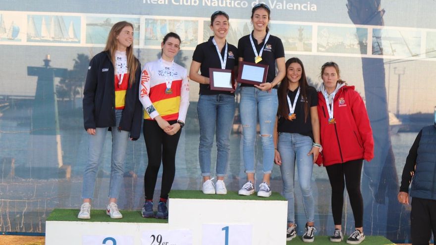 Las hermanas Paula e Isabel Laiseca ganan la Copa de España de la clase 29er