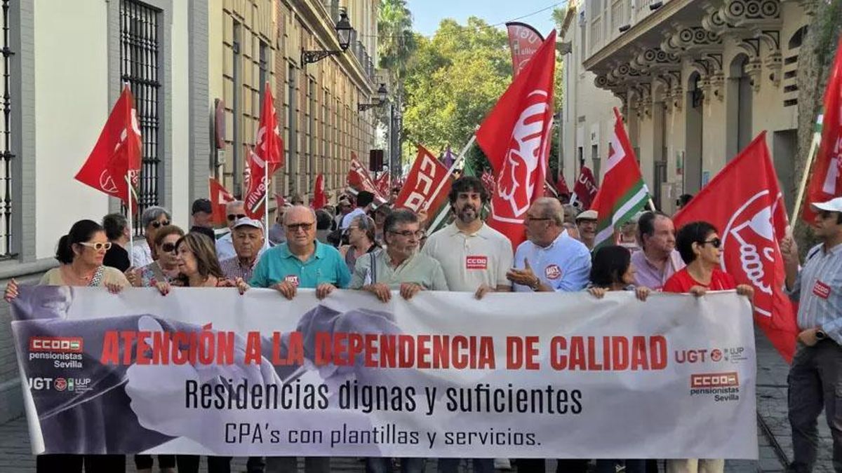Sindicatos advierten del "estado crítico" de ley de la dependencia y reclaman su cumplimiento y más personal. CCOO Y UGT