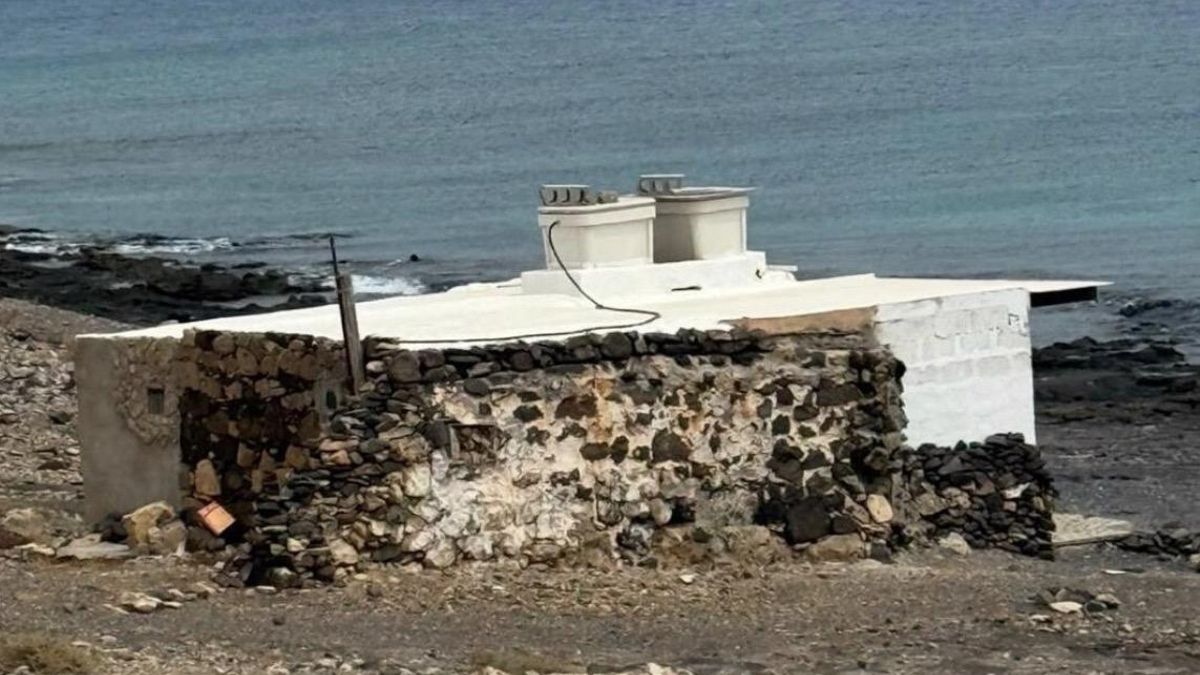 Vivienda centenaria situada en Cueva de la Negra, en Pájara (Fuerteventura).