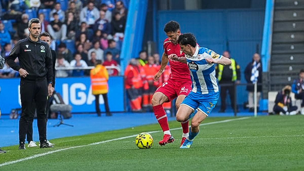 Las imágenes del RC Deportivo de La Coruña - Córdoba CF