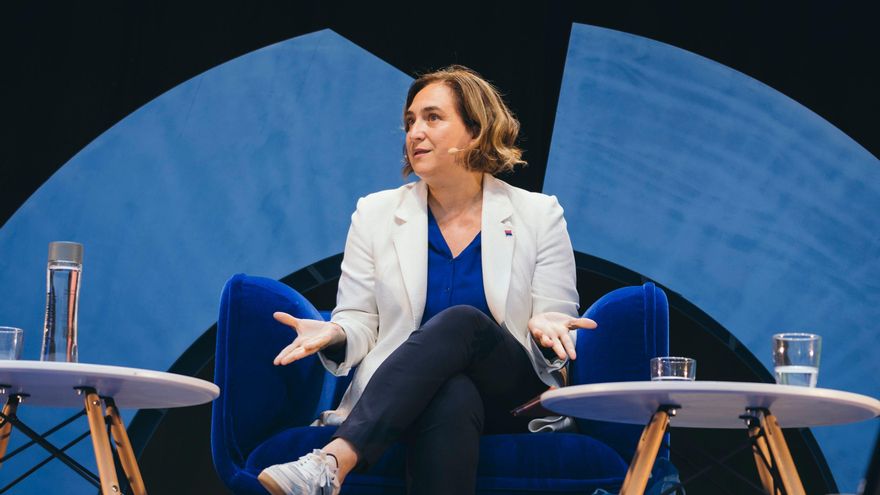 La alcaldesa de Barcelona, Ada Colau.