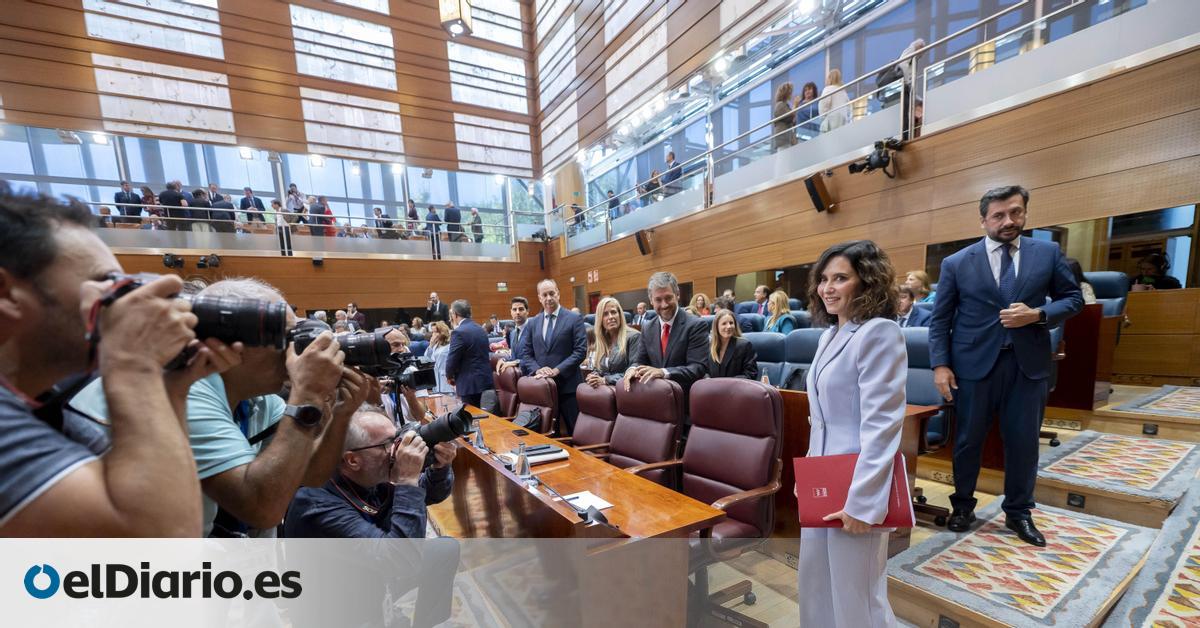 Ayuso arranca el debate madrileño con ataques a Sánchez: “Nunca en la democracia se había levantado un muro entre españoles desde La Moncloa”