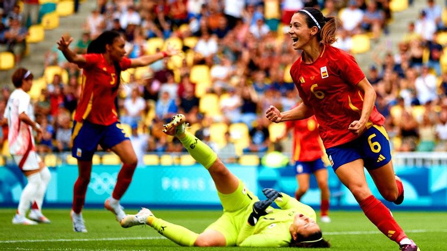 El fútbol devuelve la sonrisa a TVE con la victoria de la Selección femenina en su debut en los Juegos Olímpicos (16.5%)