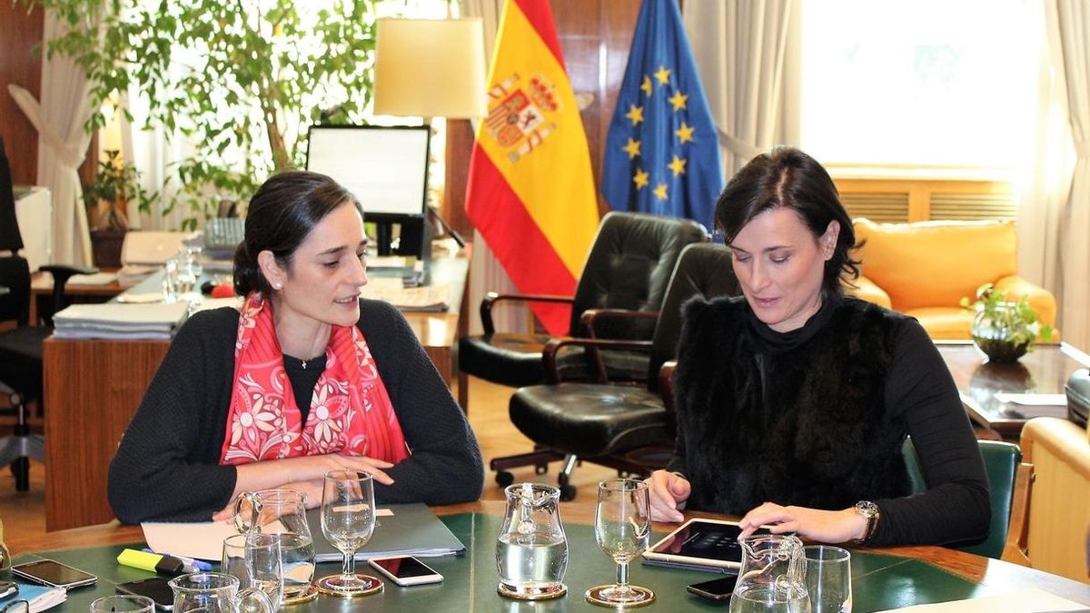 Gema Igual ha acudido a Madrid para reunirse con la secretaria de Estado de Medio Ambiente, María García.