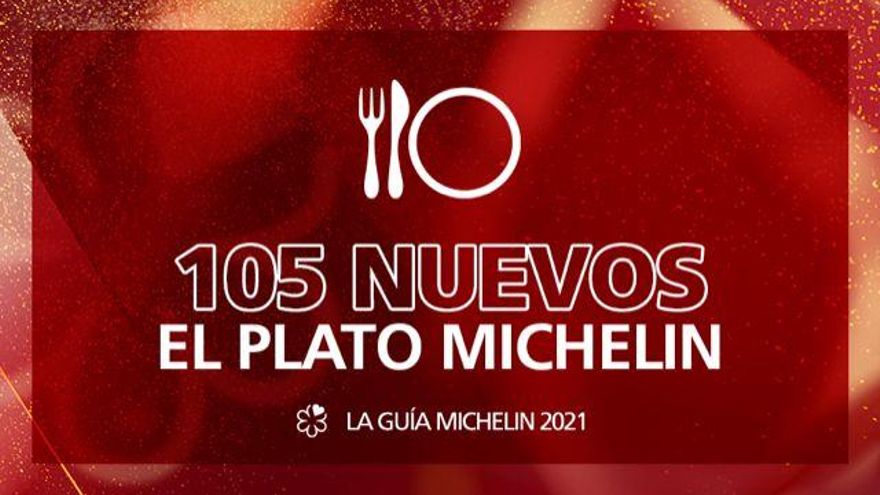 Plato Michelin con el número que existía en diciembre, hoy son más