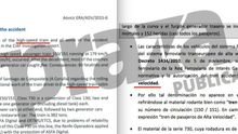 Informe de la UE denominando "alta velocidad" al Alvia de Angrois y respuestas de la CIAF negándolo