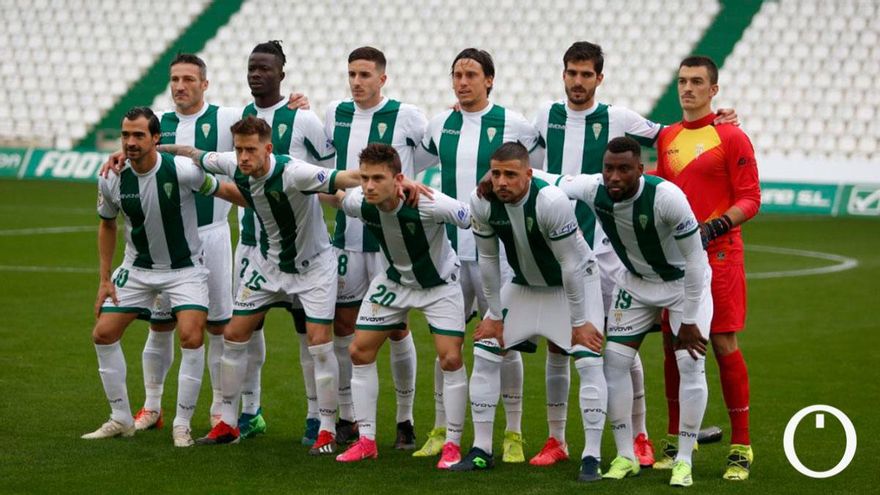 Once inicial del Córdoba CF ante el Linares