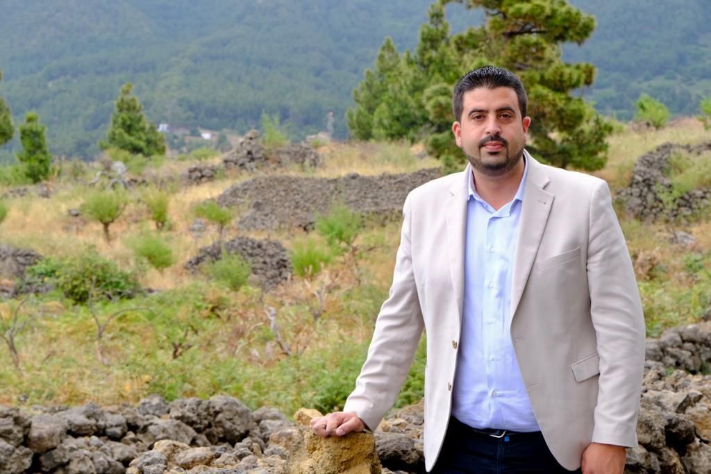 Borja Perdomo es candidato del PSOE al Cabildo de La Palma.