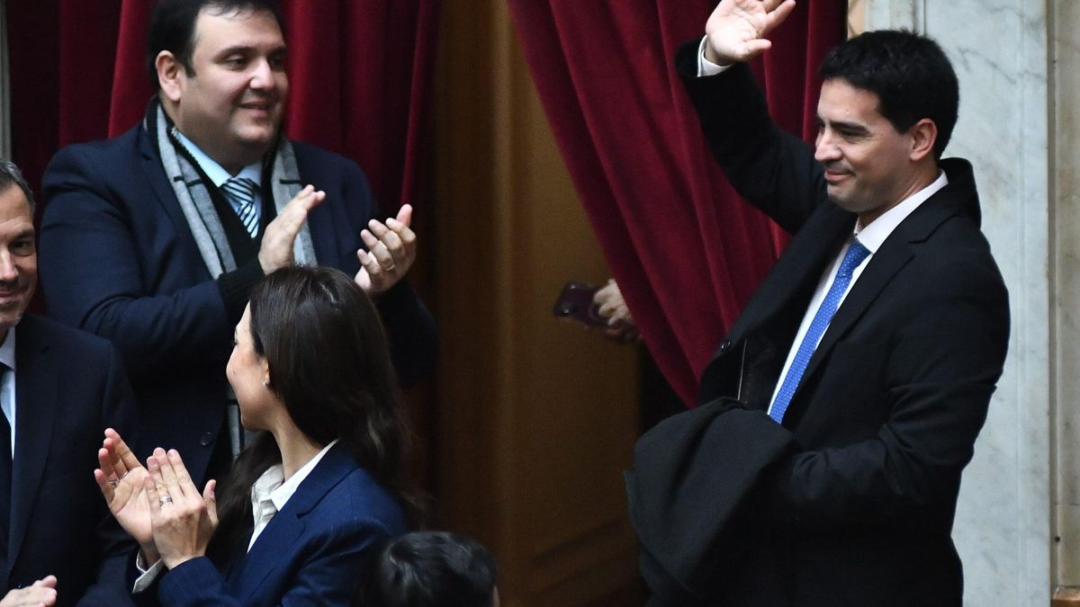 El flamante vocero presidencial, Adrián Ravier