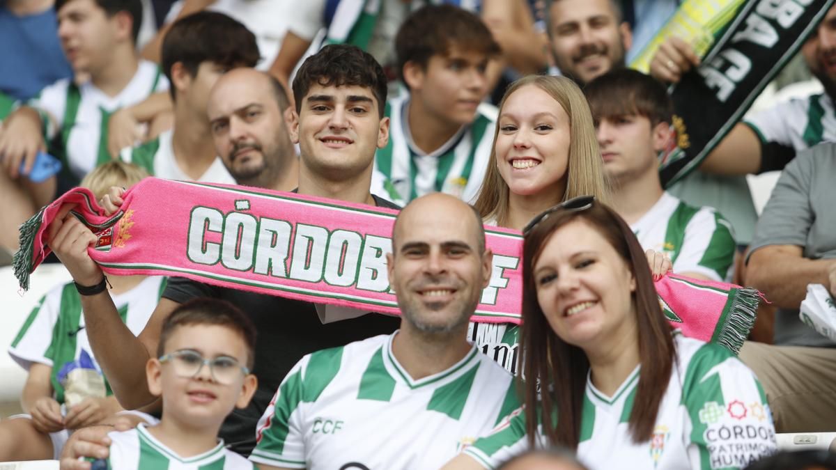 Grada Blanquiverde del Córdoba CF - UD Almería