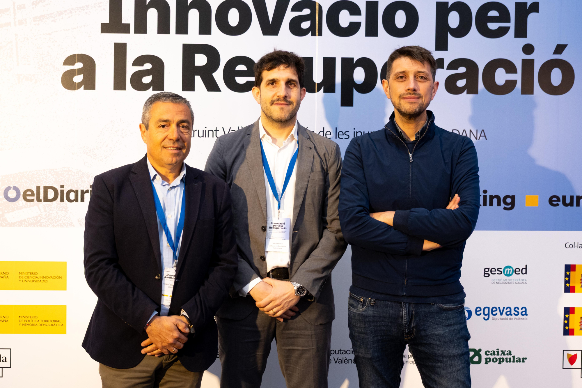 Un momento de la jornada 'Innovació per la Recuperació. Reconstruint València després de les inundacions de la DANA'.