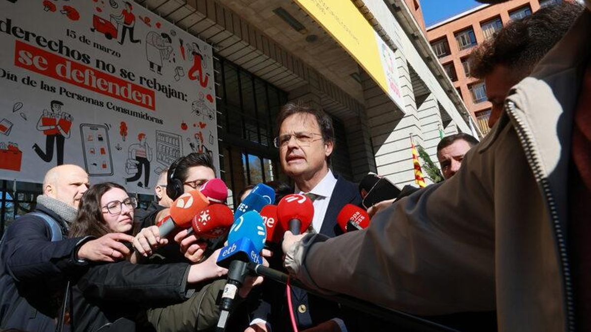 El consejero Martínez, en Madrid