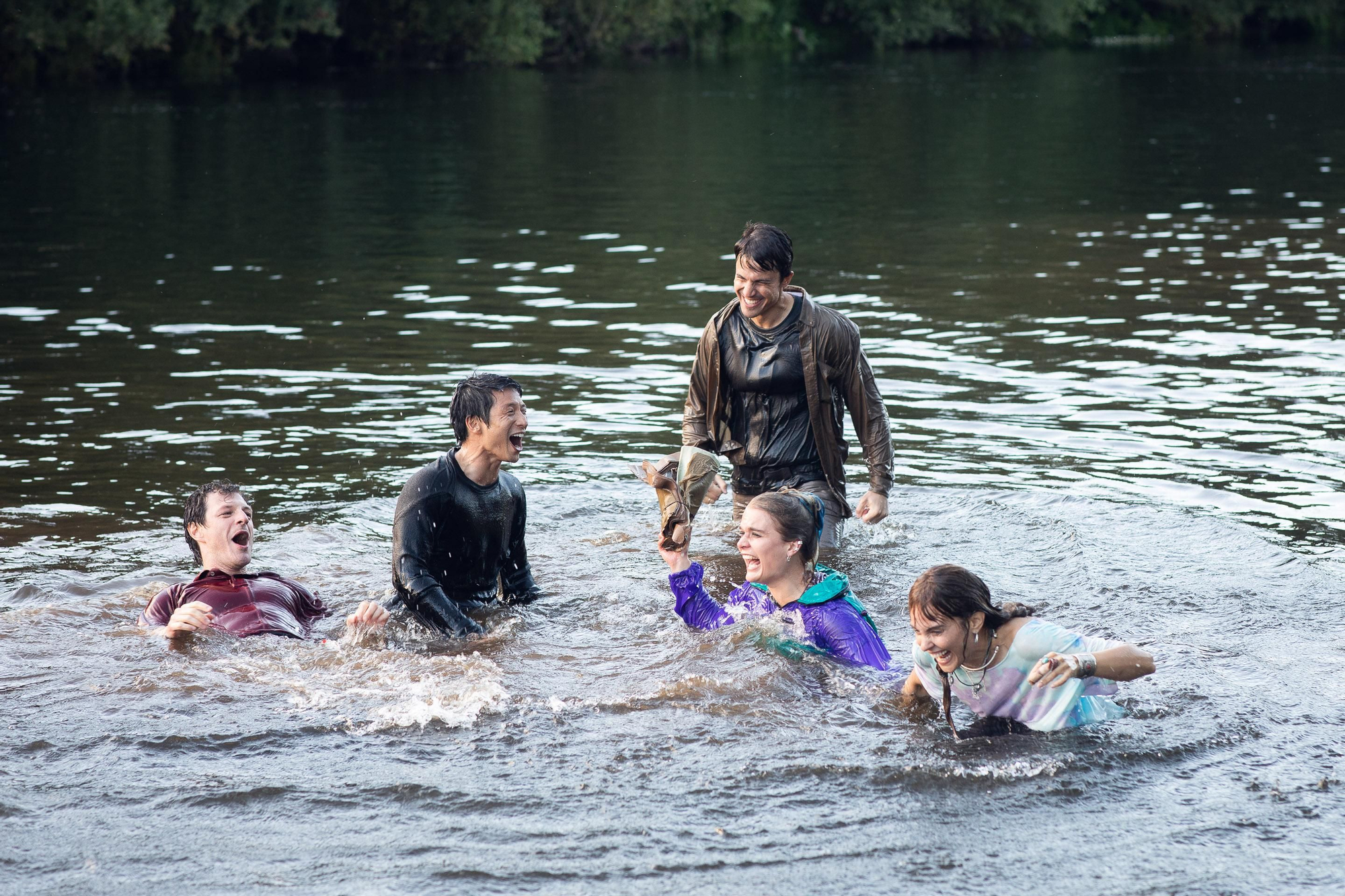 Fotograma del reparto de '3 caminos'