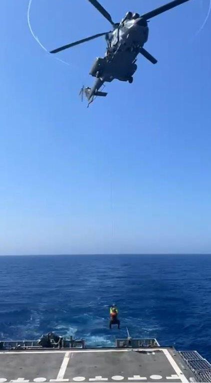 El buque Tornado en Canarias