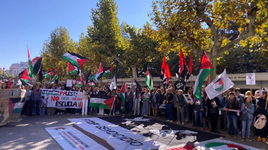 Logroño returns to the streets to demand an end to the genocide in Gaza
