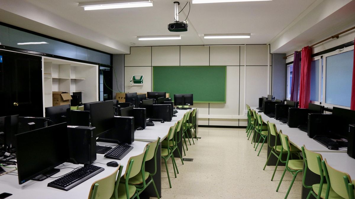 Aula llamada 'Medusa', del IES El Doctoral