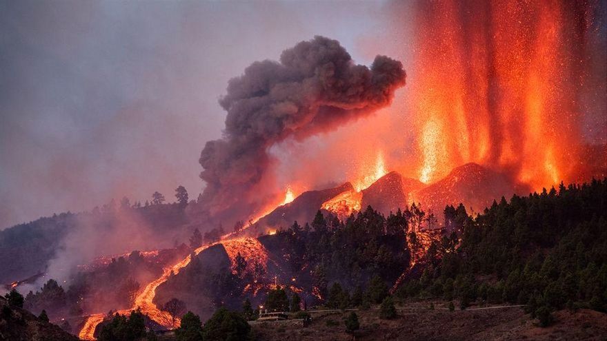 Erupción del volcán de La Palma