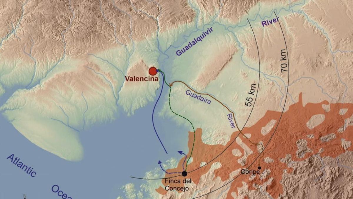 El transporte fluvial permitía desplazar grandes bloques a lo largo de ríos y estuarios cuando no existían caminos útiles