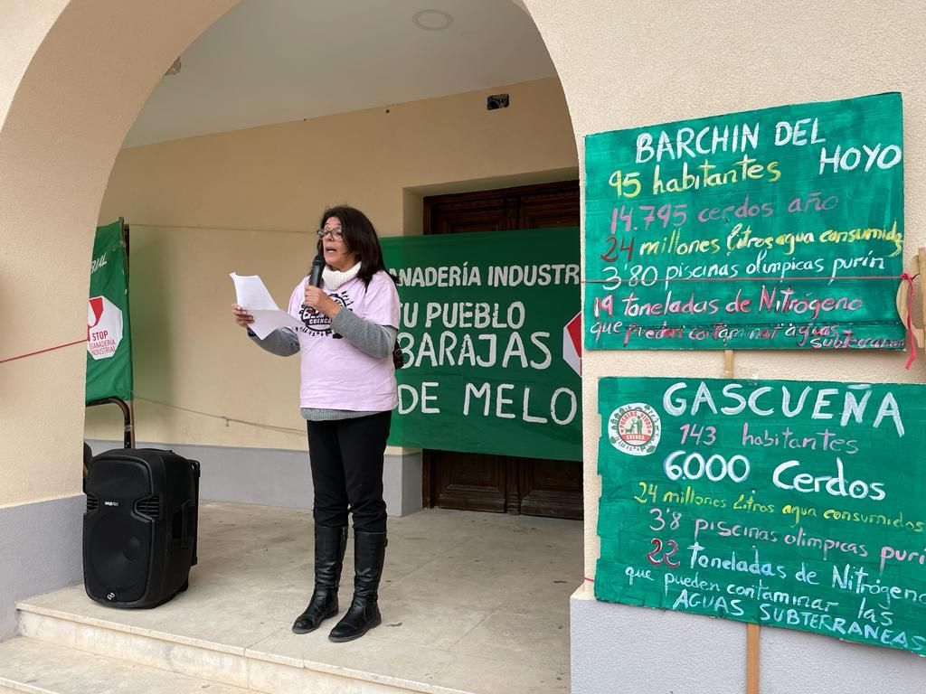 Barajas de Melo, otro pueblo conquense contra las macrogranjas