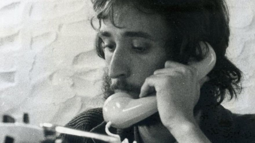 Carlos Garrido Torres, en su época de corresponsal mallorquín en Eivissa.