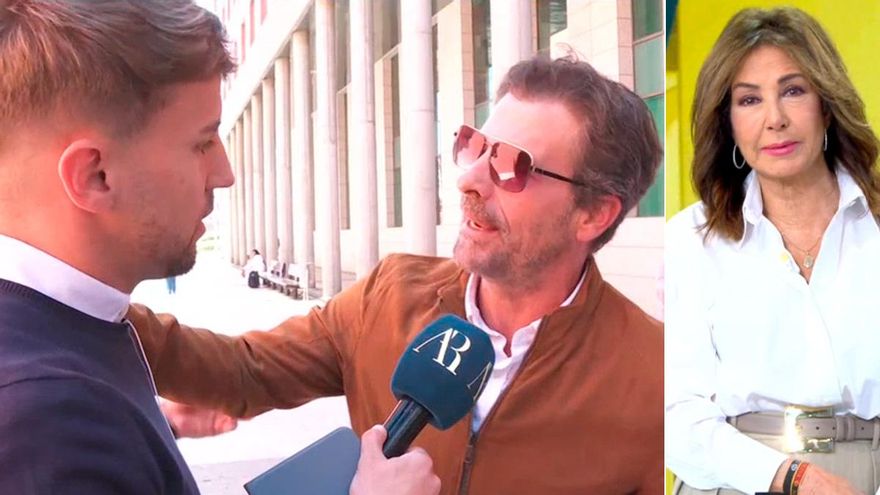 Rodolfo Sancho abronca a un reportero de Telecinco y Ana Rosa responde: "Mi compañero no tiene que pedir disculpas"