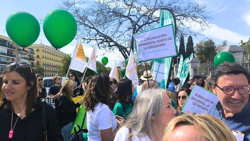 Las escuelas infantiles andaluzas exigen a la Junta actualizar el precio que paga por las plazas: "Lleva congelado desde 2020"