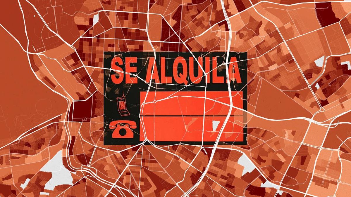 El mapa de cómo se han disparado los precios del alquiler por toda España, calle a calle