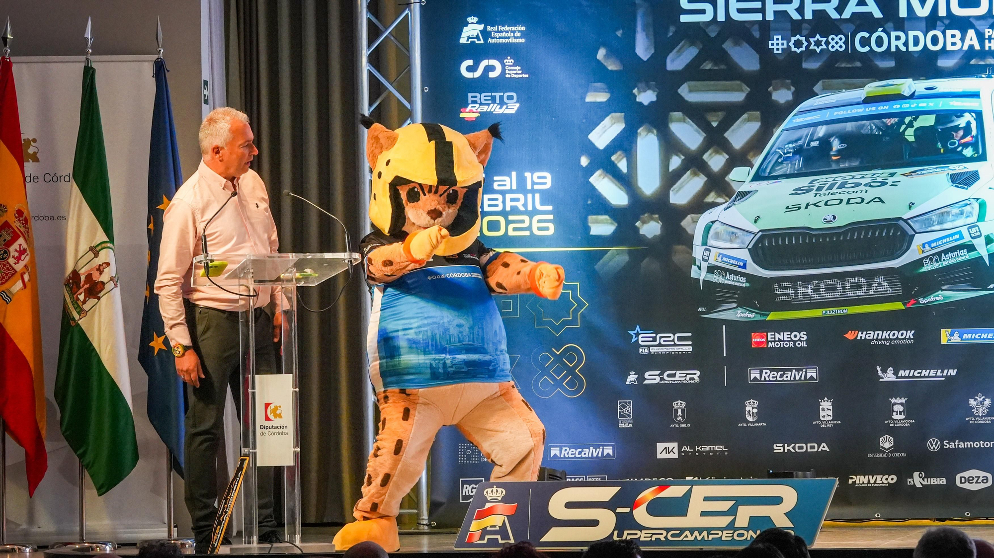 Presentación del recorrido del Rally Sierra Morena