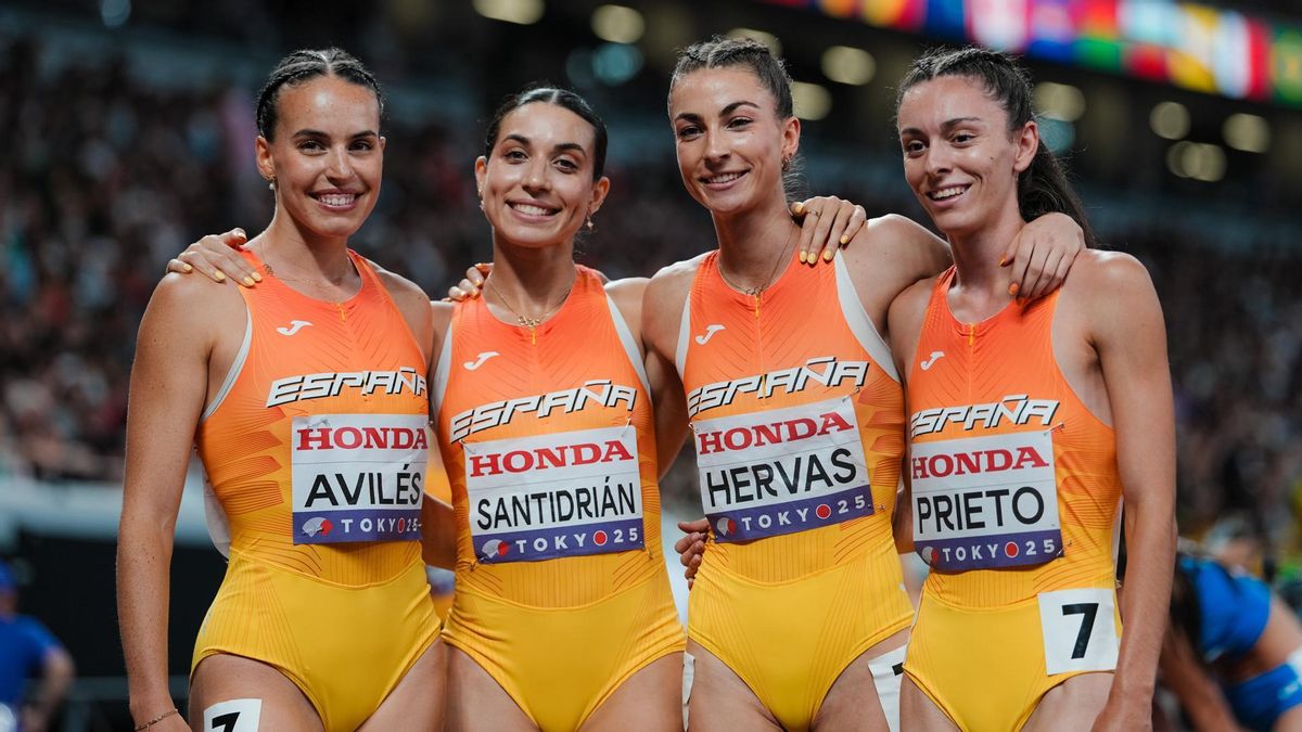 Cinco centésimas de infarto apartan a Carmen Avilés y al 4x400 de la final del Mundial