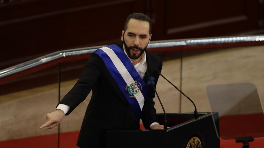 El presidente salvadoreño Nayib Bukele, en una fotografía de archivo. 
