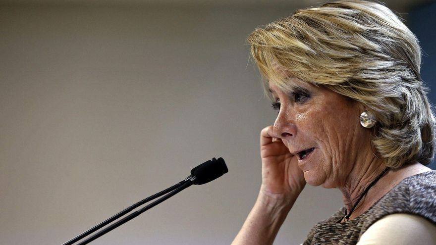 Esperanza Aguirre afirma que el sistema de salud pública está a punto de morir de éxito
