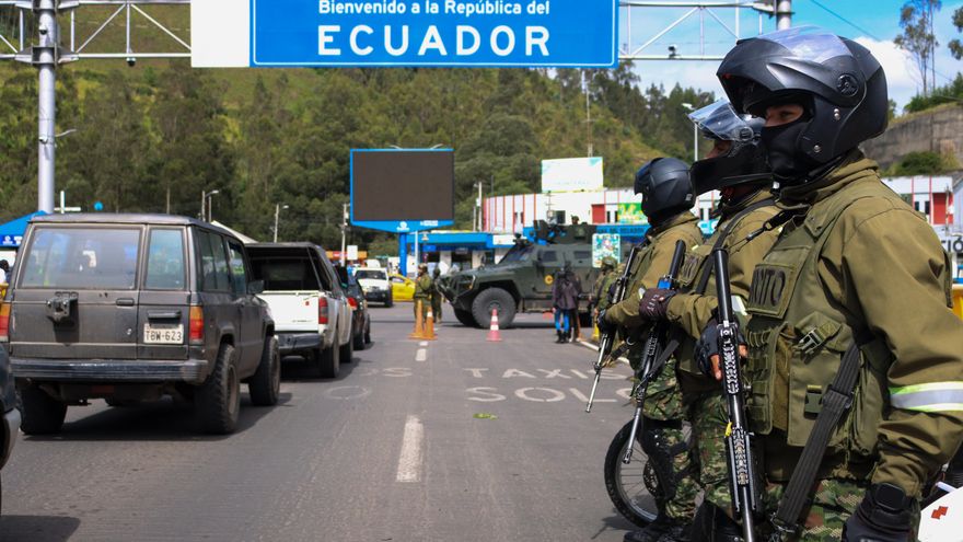Ecuador despliega amplio operativo de control y vigilancia en fronteras previo al balotaje