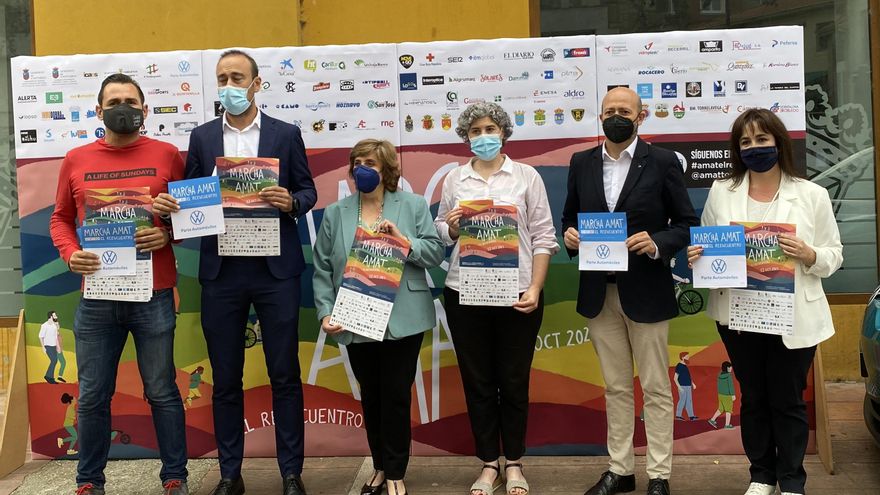 Presentación de la 34 Marcha AMAT en Torrelavega