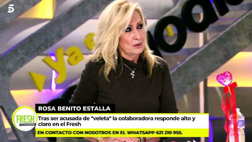 La pulla de Rosa Benito a La Fábrica de la Tele tras ser acusada de "veleta" en 'Montealto'