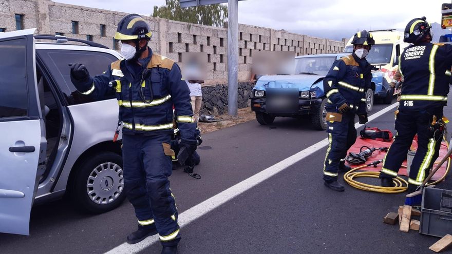 Accidente en Arona, Tenerife