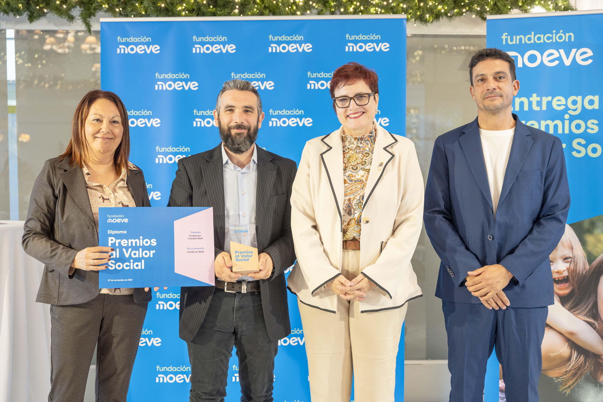 Confía en Maín, de la Fundación Canaria Maín, una de las organizaciones ganadoras de los Premios al Valor Social Fundación Moeve en Canarias 2024.