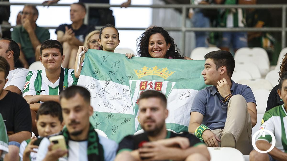 Grada Blanquiverde del Córdoba CF - Málaga CF