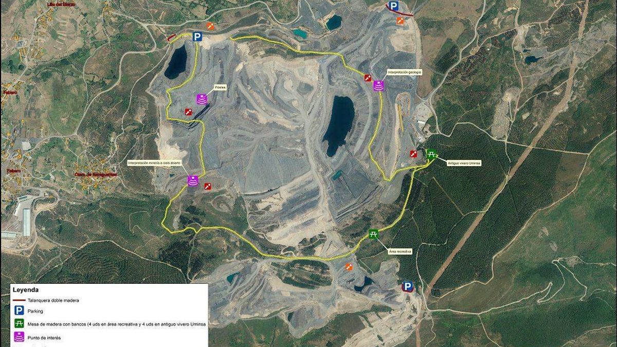 Restauración de la Gran Corta de Fabero.