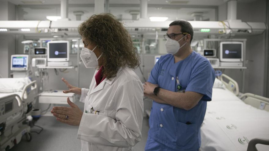 Personal Sanitario en la UCI