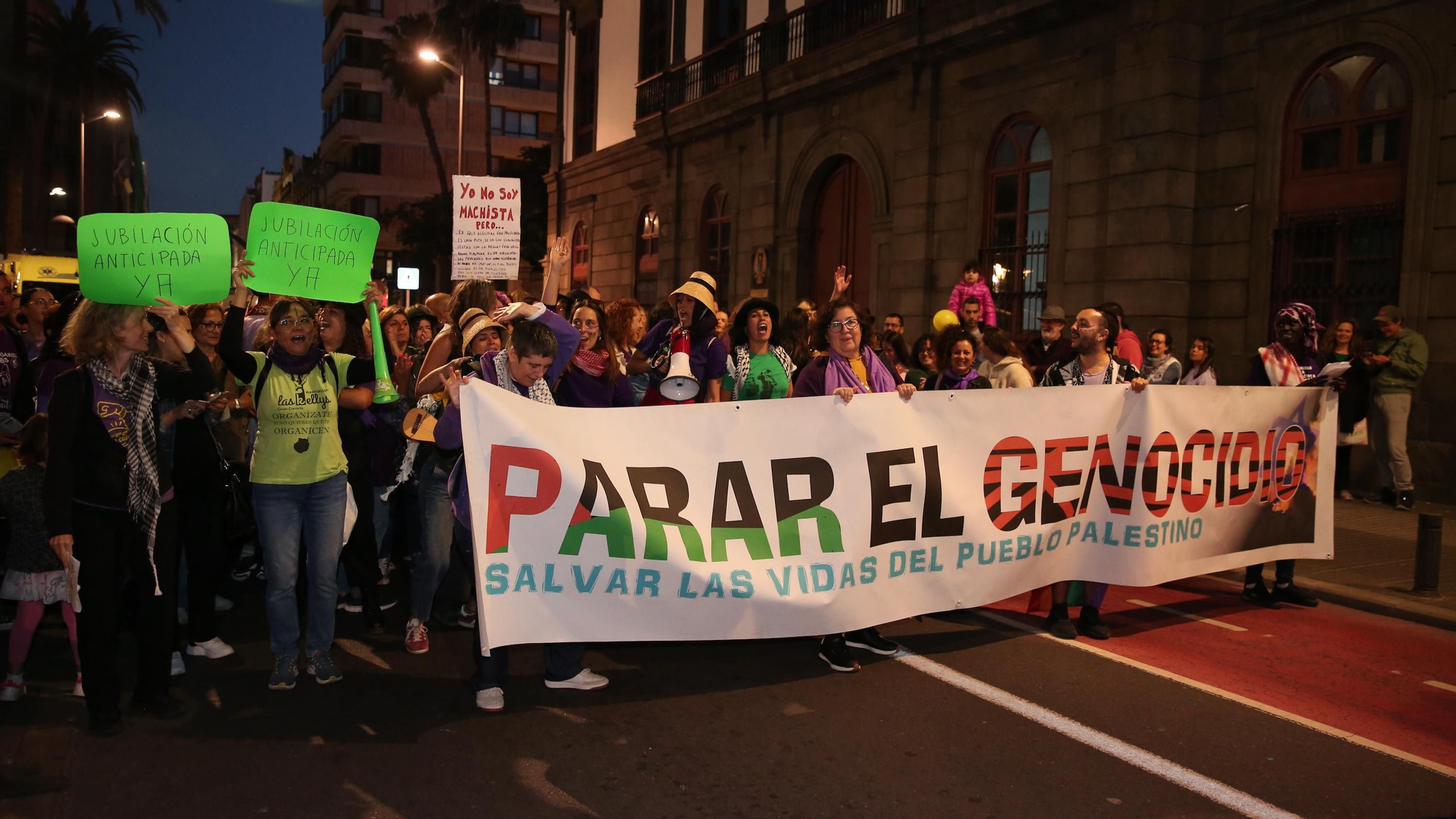 Así se vivió el 8M en Gran Canaria
