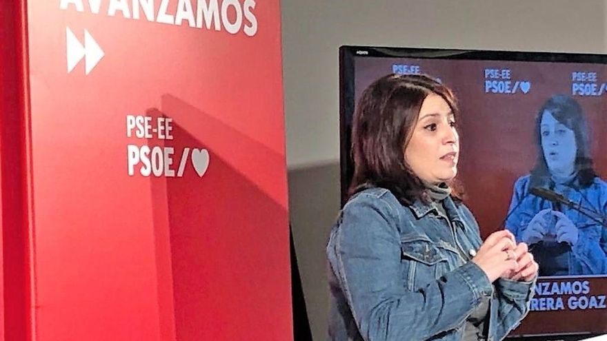 Lastra muestra el compromiso del PSOE con el cumplimiento el Estatuto de Gernika y el calendario de transferencias