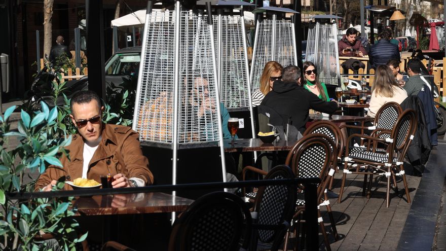 Madrid detecta 31 zonas saturadas de terrazas en su primer mapa, del que deja fuera Ponzano