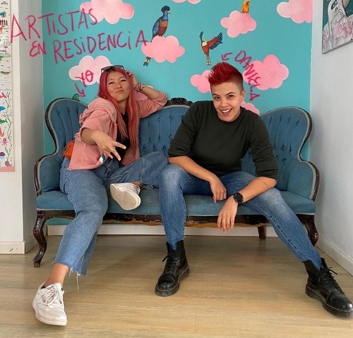 Artistas en RARA Residencia.