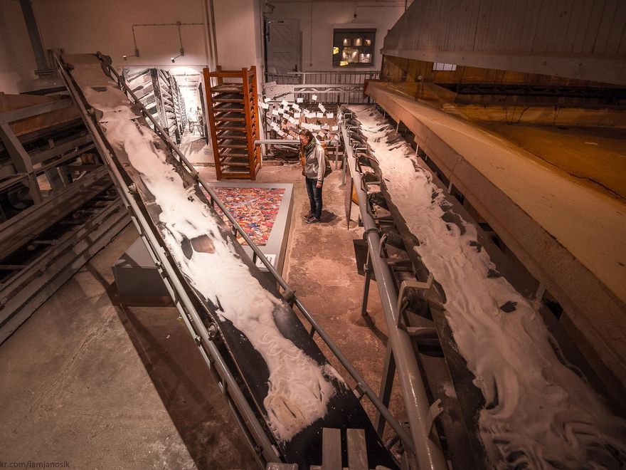 Sala del Museo de la Sal.