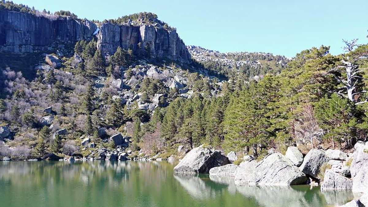 La Laguna Negra (Soria) está situada en el centro de la comarca de Pinares