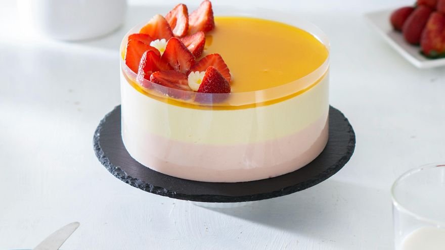 Mousse de fresa